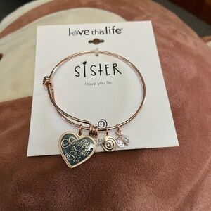 NWT Sister Bracelet